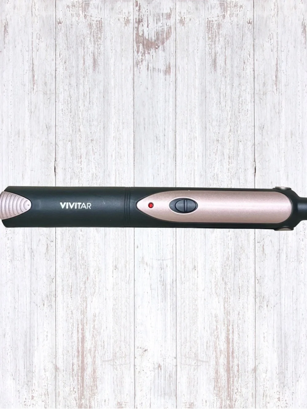 New Vivitar Simply Beautiful Black and White Ceramic Tourmaline Flat Iron 1” - Picture 3 of 13
